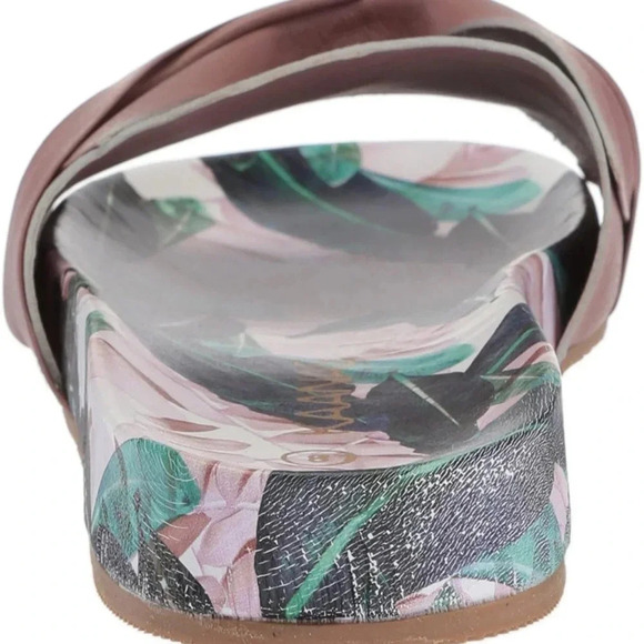 KAANAS Women's Galera Printed Pool Slide with Bow Fashion Sandal 8 NWOT - Picture 5 of 9